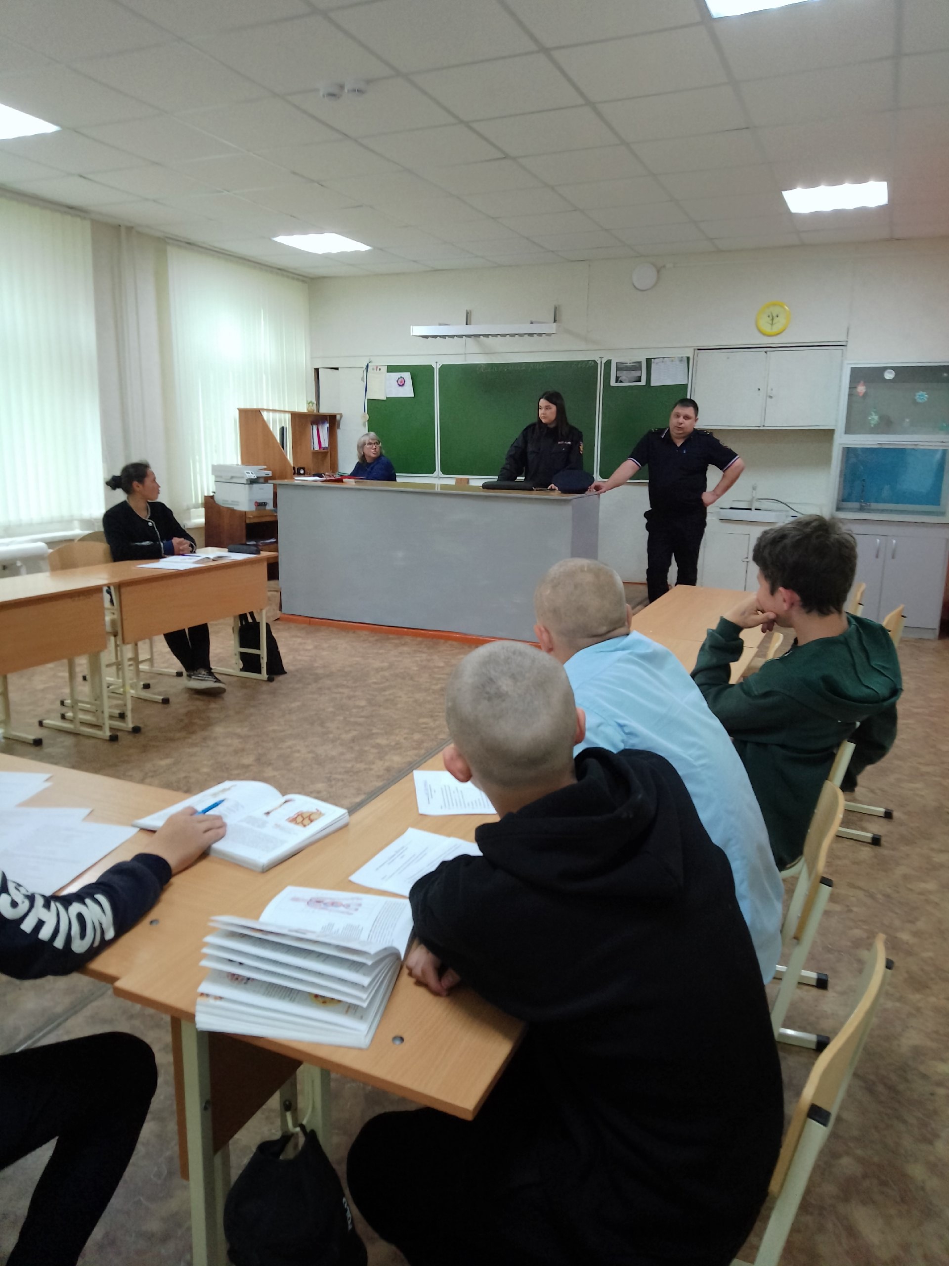 Профилактическая беседа на тему &amp;quot;Терроризм. Уголовная ответственность&amp;quot;.